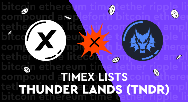 Illustration, TimeX Lists Thunder Lands (TNDR)