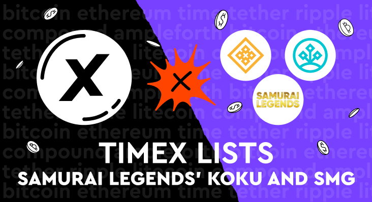 Illustration, TimeX lists SMG and KOKU token.