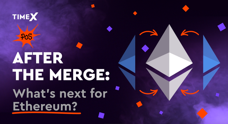 Illustration, After the merge what is next for ethereum