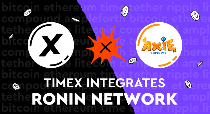 Illustration, TimeX Integrates Ronin Network