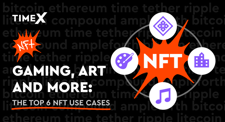 Illustration,  Top Six NFT Use Cases