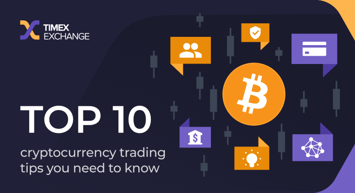 Illustration quote "Top 10 cryptocurrency trading tips you need to know"